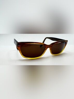 Capri DC107 Brown Oval Sunglasses Frames Only
